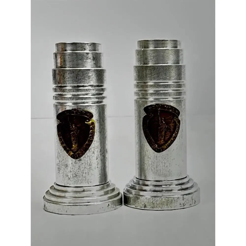 Vintage Aluminum New York Salt & Pepper Shakers Statue of‎ Liberty Souvenir